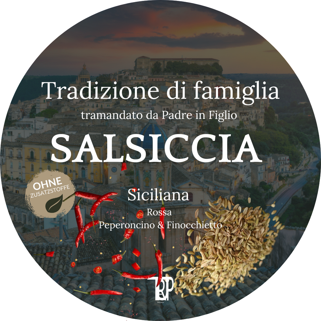 Salsiccia Rossa piccante al finocchietto / Scharf mit Fenkelsamen