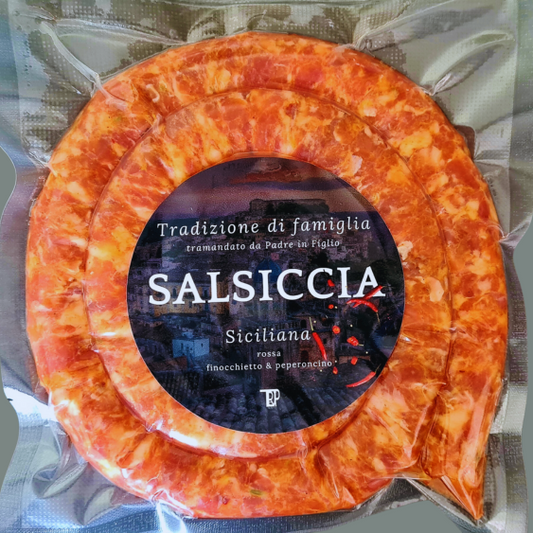 Salsiccia Rossa piccante al finocchietto / Scharf mit Fenkelsamen